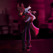 RadioDust Alastor Protecting Angel Dust 2024