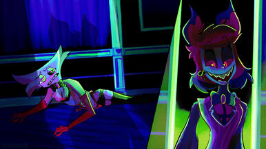 RadioDust angst of Alastor Betraying AngelDust