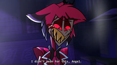 Radiodust angst of alastor bleeding from hazbin hotel