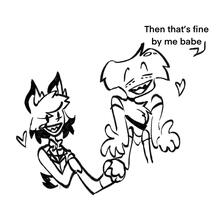 radiodust asexual comic from hazbin hotel part 5