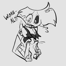 radiodust angel dust alastor cuddle from hazbin hotel part 1