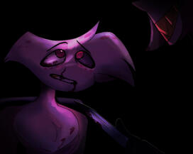 radiodust angst of alastor torturing angel dust from hazbin hotel